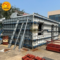 Coffrage en acier allié haute résistance, alternative aux moules en aluminium pour le coulage de béton destiné à la construction de maisons