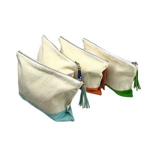 Wholesale Eco Canvas Makeup <b>Toiletry</b> <b>Bag</b> Custom Cotton Canvas Cosmetic <b>Bag</b> Washable Zipper Makeup Pouch With Logo Printing - Product Image 1