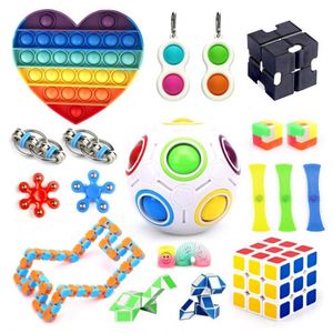 Fast Shipping 0083 New Design Sensory Toys Relieve Autism Occupational Therapy Hot Push Fidget Toys Rubber Plastic PU Blind <b>Box</b> - Product Image 2