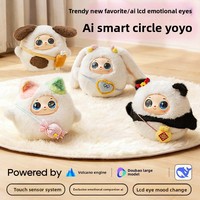 KI-Smart-Plüschpuppe mit Berührungssensor, interaktiver Sprachsteuerung, leuchtend, zur Entwicklung emotionaler Intelligenz, Kinderspielzeug für Jungen