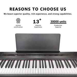 <span class=keywords><strong>Clavier</strong></span> de piano numérique Beisite 88 touches, source sonore française de rêve, planche sonore en bois massif avec étui - Product Image 4