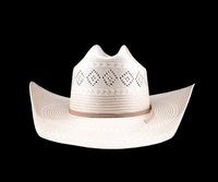 Topi Kertas Beras Jepang ND428 5BU 8BU 3BU dengan Bangoras Monterrey Berlapis Lilin 100X, Bahan Topi Jerami Cattleman, Bagian Bodi Topi yang Sudah Jadi