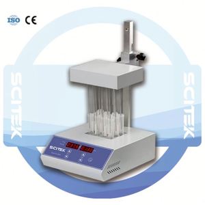 SCITEK 0.1Mpa Concentrateur d'échantillon d'azote 2 blocs de chauffage uniforme Concentrateur d'échantillon d'azote - Product Image 5
