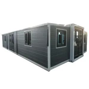 Düşük fiyat konteyner ev 40ft genişletilebilir prefabrik ev modüler lüks konteyner restoran