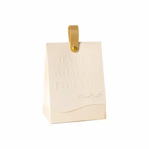 Tùy Chỉnh Sáng Tạo Sang Trọng Tay Chào Đám Cưới Đồng Hành Món Quà Nâng Kẹo Sô Cô La Cán Bóng Tái Chế Bìa - Product Image 1