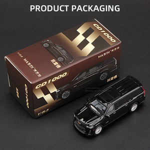 Massdi 1/64 Modelos de Coches de Aleación Land Cruiser LC300 A8L Lexus IS300 Suburban <span class=keywords><strong>Escalade</strong></span> Crown Vehículo Diecast Colección de Juguete - Product Image 5