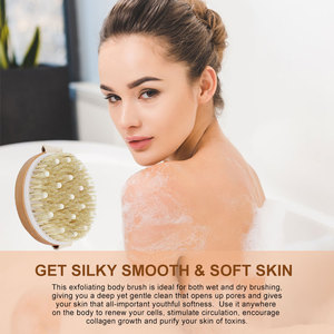 <span class=keywords><strong>Spazzola</strong></span> da bagno esfoliante in setola naturale anticellulite <span class=keywords><strong>con</strong></span> LOGO personalizzato <span class=keywords><strong>con</strong></span> <span class=keywords><strong>spazzola</strong></span> da bagno per il corpo asciutto - Product Image 4