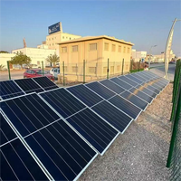 Système solaire hybride 15 kW, système solaire complet 15 kW hors réseau, 15 kW pour les ménages