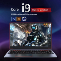 Ordinateur portable de jeu In-tel Core i9 10885H i7 10870H GTX 1650 4G 16.1 Inch 144Hz IPS Screen Notebook PC Gamer Win-dows 11 Computer