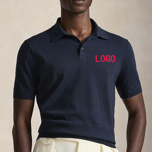 T-shirt Ricamata con Logo <span class=keywords><strong>R.</strong></span> L. in Puro Cotone di Alta Qualità, Traspirante, Girocollo, per Coppie, Manica Corta da Uomo - Product Image 5