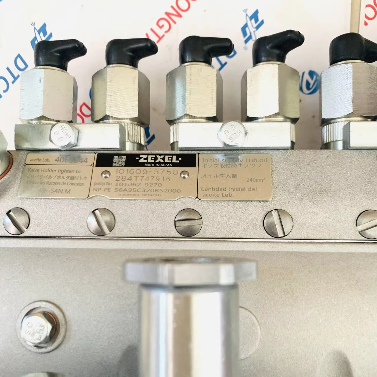 SY  Fuel Injection Pump 101609-3750 for Cummins 4063844 Zexel Engine