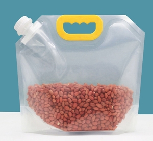 Semi di soia, fagioli mung, fagioli rossi di mais macinato, condimenti di riso miglio sacchetti di imballaggio trasparente sacchetti di imballaggio con manico - Product Image 6