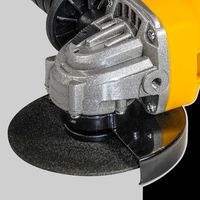 Meilleures ventes : Meuleuse d'angle à poignée courte 1100W 115/125mm à vitesse réglable pour travaux électriques