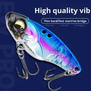 Señuelo Vibrador de Placa de Hierro con Escamas de Dragón, Cebo Artificial Duro con Anzuelos para Lubina de Boca Grande, Lanzamiento Largo, Equipo de Pesca de Río - Product Image 5