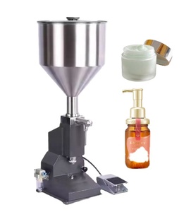 A03 Manual Jam Cream Paste <b>Juice</b> Bottle Filling <b>Machine</b> Toothpaste Lotion Honey Oil Liquid Filling <b>Machine</b> Machinery - Product Image 1