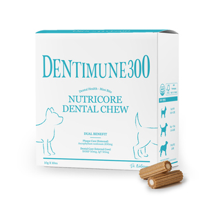 Supplément pour chien Dentimune à mâcher Supplément pour animaux de compagnie Friandises Nutricore Fabriqué en Corée 10ea Premium Dental Care for Dogs Oral Health - Product Image 3
