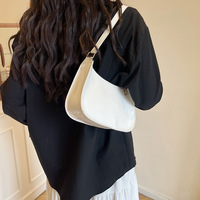Nouveau Sac à Main Tendance 2026 pour Femme – Sac Bandoulière Polyvalent Couleur Unie avec Fermeture Éclair, Petit Format Carré