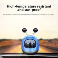 Nouvel Assainisseur d'Air en Plastique pour Voiture, Robot Mignon, Ornement Parfumé, Parfum Léger Longue Durée, Éliminateur d'Odeurs, Décoration Intérieure Haut de Gamme