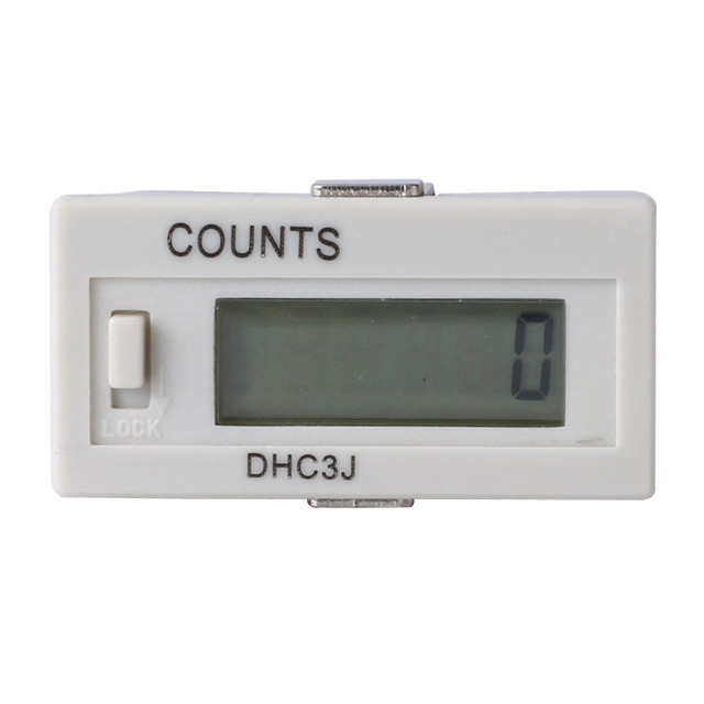 Naidian Supply Practical Industrial Using Mini DHC3J 8 Digital LCD Self-powered Counter Meter