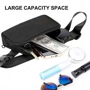 Muestra Gratuita, Riñonera Unisex con Correa Ajustable, Personalizable con Logotipo BSCI, para Entrenamiento, Compras, Viajes, Senderismo - Product Image 5