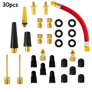 Adaptateur de valve de vélo 15/30 pièces, tête de conversion de valve FV/AV pour chambre à air de vélo, accessoires de pompe à vélo - Product Image 3