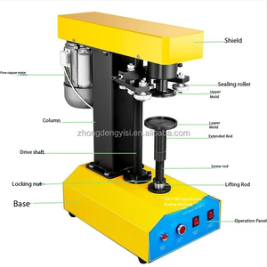 Machine de scellage à froid semi-automatique haute efficacité pour bouteilles de boissons, bocaux en acier inoxydable, bocaux en verre, boîtes de conserve – Facile à utiliser - Product Image 5