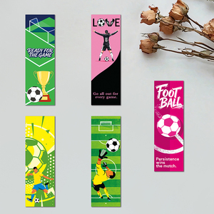 30Pcs <strong>Cool</strong> Soccer <strong>Bookmarks</strong>, Non-Stick Sports Style Page Markers, Football Reading <strong>Bookmarks</strong> for Kids Boys Girls - Product Image 2