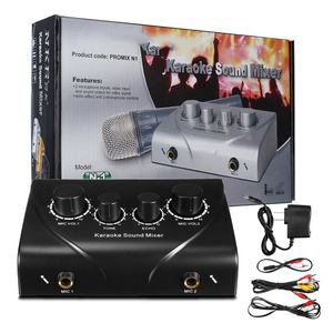 Gymsong HD-N2 Bạc <span class=keywords><strong>Mini</strong></span> Home Karaoke khuếch đại với âm thanh <span class=keywords><strong>Echo</strong></span> Mixer - Product Image 6