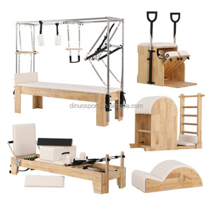 Chaise de Pilates en bois multifonctionnelle en promotion – Chaise de rééducation amovible à pédales séparées pour la maison, la gym et le <span class=keywords><strong>yoga</strong></span> - Product Image 5