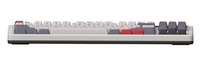 Clavier mécanique original 8BitDo Retro 108 N Edition gris, touches Kailh BOX White V2 PBT, programmables, super boutons