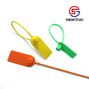 Mini White Pull-<strong>Tite</strong> Security Seals for Packaging 200mm Fixed Length Luxury <strong>Bags</strong> and Clothing Garment Tags with Custom logo - Product Image 6