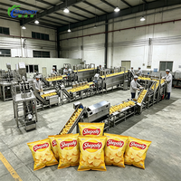 Shepody grootschalige volautomatische machine voor het maken van aardappelchips, machine voor het maken van verse frieten, productielijn voor aardappelchips