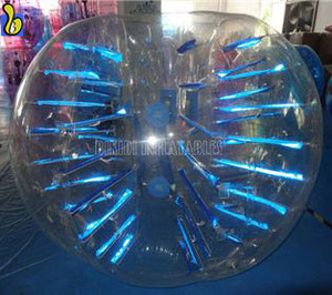 Divertido brillante reflectante de burbuja inflable Bola de parachoques para niños D5051 - Product Image 5