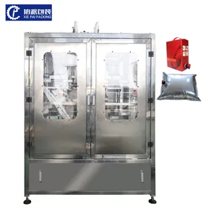 Customized Automatic Bib Filler Equipment Bag In Box Filling Machine For Wine Juice Spirit Liquid