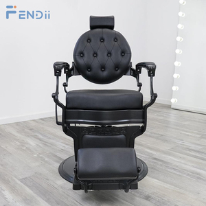 Équipement pour meubles de salon de coiffure Chaise de barbier vintage inclinable hydraulique pour salon de coiffure - Product Image 1