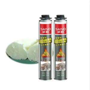 SANVO High Adhesion Pu Foam Grout For Windows Doors Floor Heat Insulation Sealant Adhesive H466 pu foam spray