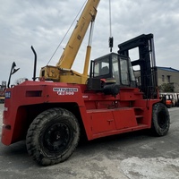 Chariot élévateur diesel Mitsubishi FD300 d'occasion de haute qualité, 30 tonnes, bonnes performances, prix bas, en stock à Shanghai