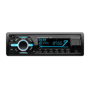 Evrensel 1 din mp3 çalar fm radyo 2 USB Mp3 müzik çalar radyo AUX eller-serbest araba oyuncu usb zaman takvim ekran 5007