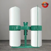 Aspirateur industriel Leadwood à forte aspiration pour atelier de menuiserie, moteur 220V/380V 2.2kW, filtration écologique, garantie 1 an