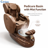 Chaise de manucure et pédicure professionnelle, bain de pieds à jets sans tuyau, fauteuil de massage pour les pieds, chaise de soin des pieds pour salon de manucure