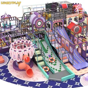 LUCKYPLAY Installation d'aire <span class=keywords><strong>de</strong></span> <span class=keywords><strong>jeux</strong></span> intérieure, ensemble d'équipements <span class=keywords><strong>de</strong></span> <span class=keywords><strong>jeux</strong></span> souples, solution clé en main - Product Image 2