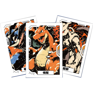 PY mới màu artboard pokemoned nhân vật nổi tiếng Pikachu gengar và eevee Fan Art Poke Mon Thẻ quà tặng mù hộp thẻ trò chơi - Product Image 2
