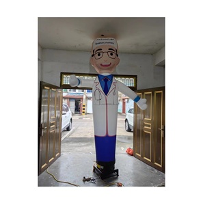 Muñeco Inflable Personalizado de Doctor Bailarín, Muñeco Inflable de Bienvenida para Publicidad - Product Image 1