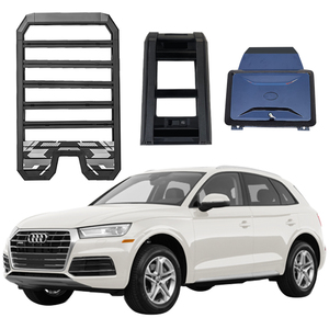 Accessoires <span class=keywords><strong>de</strong></span> voiture <span class=keywords><strong>de</strong></span> haute qualité, barres <span class=keywords><strong>de</strong></span> <span class=keywords><strong>toit</strong></span>, plateforme <span class=keywords><strong>de</strong></span> <span class=keywords><strong>toit</strong></span>, échelle latérale, boîte latérale pour <span class=keywords><strong>Audi</strong></span> <span class=keywords><strong>Q5</strong></span> 2018+ - Product Image 1