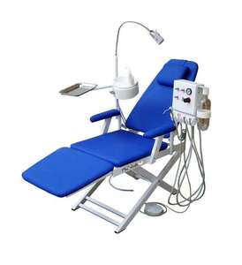 Commercio all'ingrosso della fabbrica a basso prezzo professionale di alta qualità pieghevole sedie dentali portatili e <span class=keywords><strong>unit</strong></span>à dentali con turbine