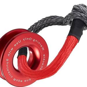 LEADPOWER Kit d'outils d'urgence Treuil à poulie en alliage d'aluminium tout-terrain Portable Car Recovery Sot Manille avec <span class=keywords><strong>corde</strong></span> - Product Image 1