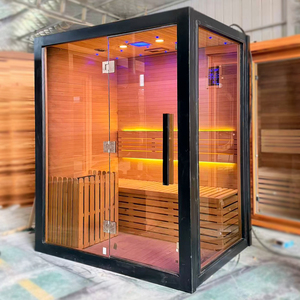 Sauna de Lujo <span class=keywords><strong>para</strong></span> 2 Personas, Elegante Sauna Interior, Cómodas Salas de Sauna, Sauna <span class=keywords><strong>para</strong></span> <span class=keywords><strong>Parejas</strong></span>, Uso Doméstico - Product Image 2