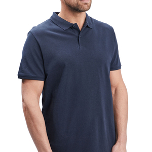 Camisa de Manga Corta para Hombre, Sólida, Mezcla de Algodón, Secado Rápido, Ligera, Antiarrugas, para Verano, Golf, Casual de Negocios, Tallas Grandes - Product Image 2