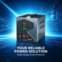 Régulateur de tension automatique, stabilisateur AVR, affichage numérique, 500VA 1000VA, protection de tension pour usage domestique, pour appareils électroménagers