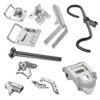Composants en aluminium forgés à froid et usinés avec précision sur CNC, finition mate sablée, service ODM